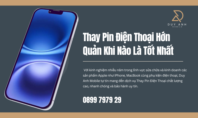 Khi Nào Là Lúc Cần Tân Trang Viên Pin iPhone?