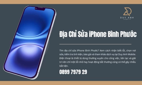 Địa Chỉ Sửa iPhone Bình Phước